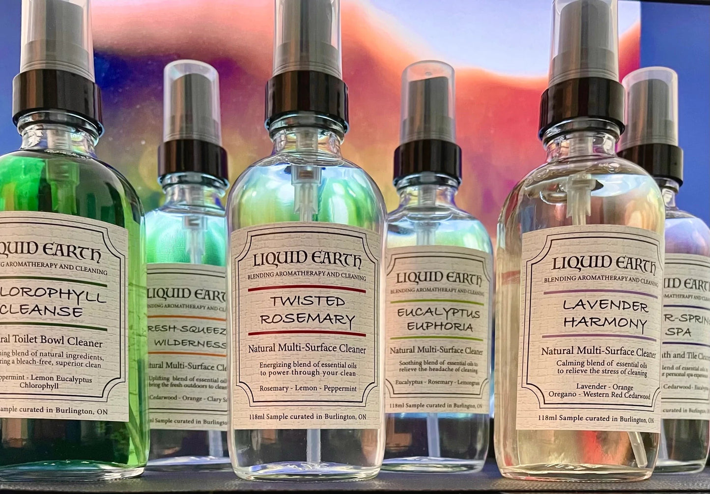 Liquid Earth - Natural Cleaner Set