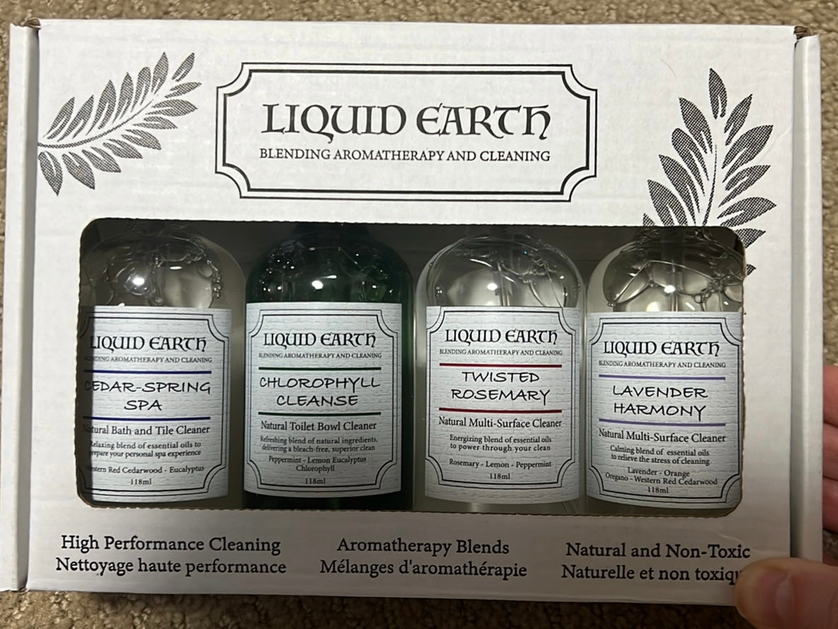 Liquid Earth - Natural Cleaner Set