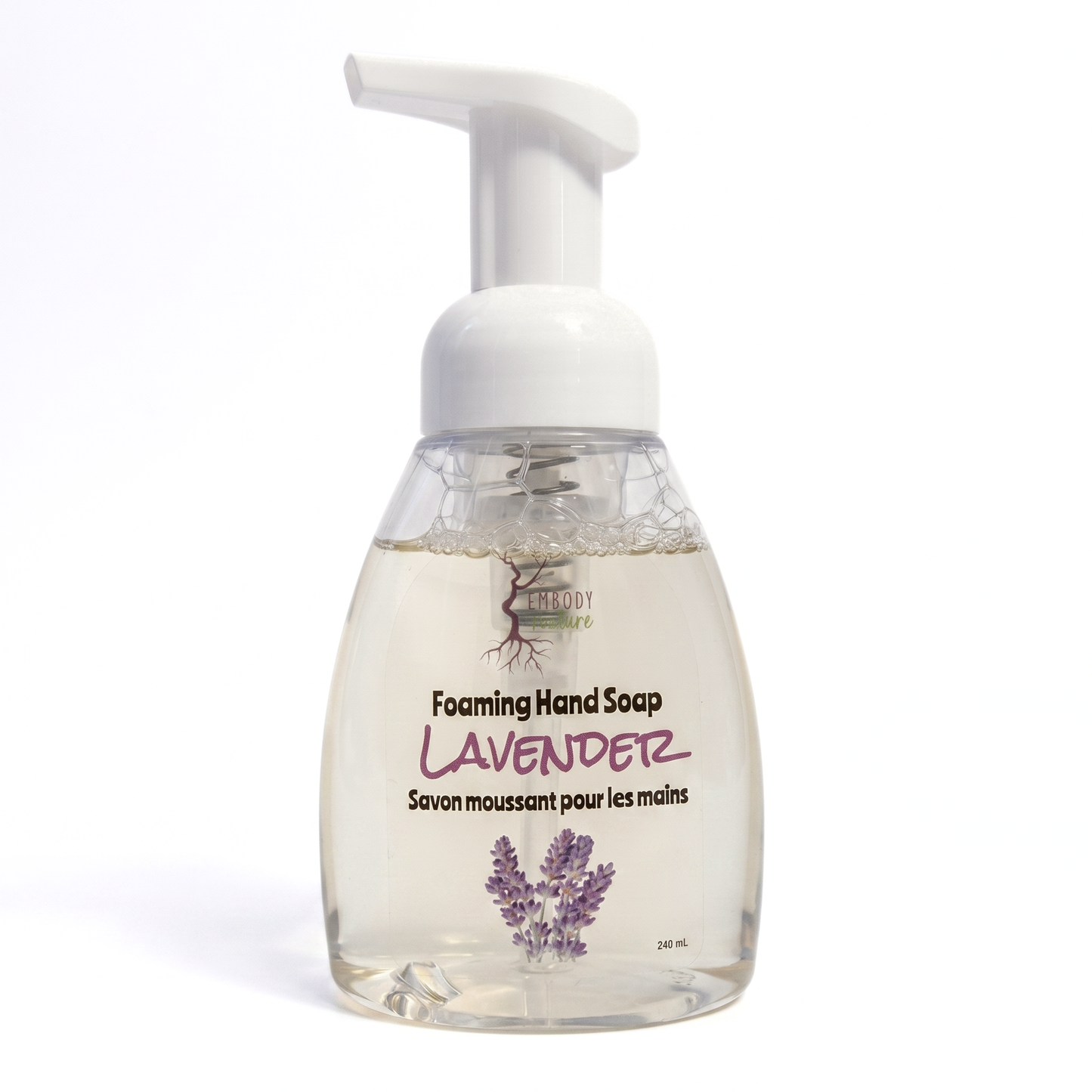 Lavender Foaming Hand Soap by Embody Nature