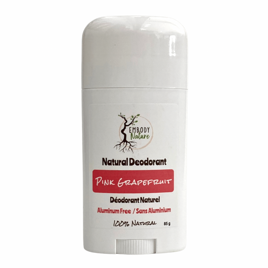 Pink Grapefruit Natural Deodorant