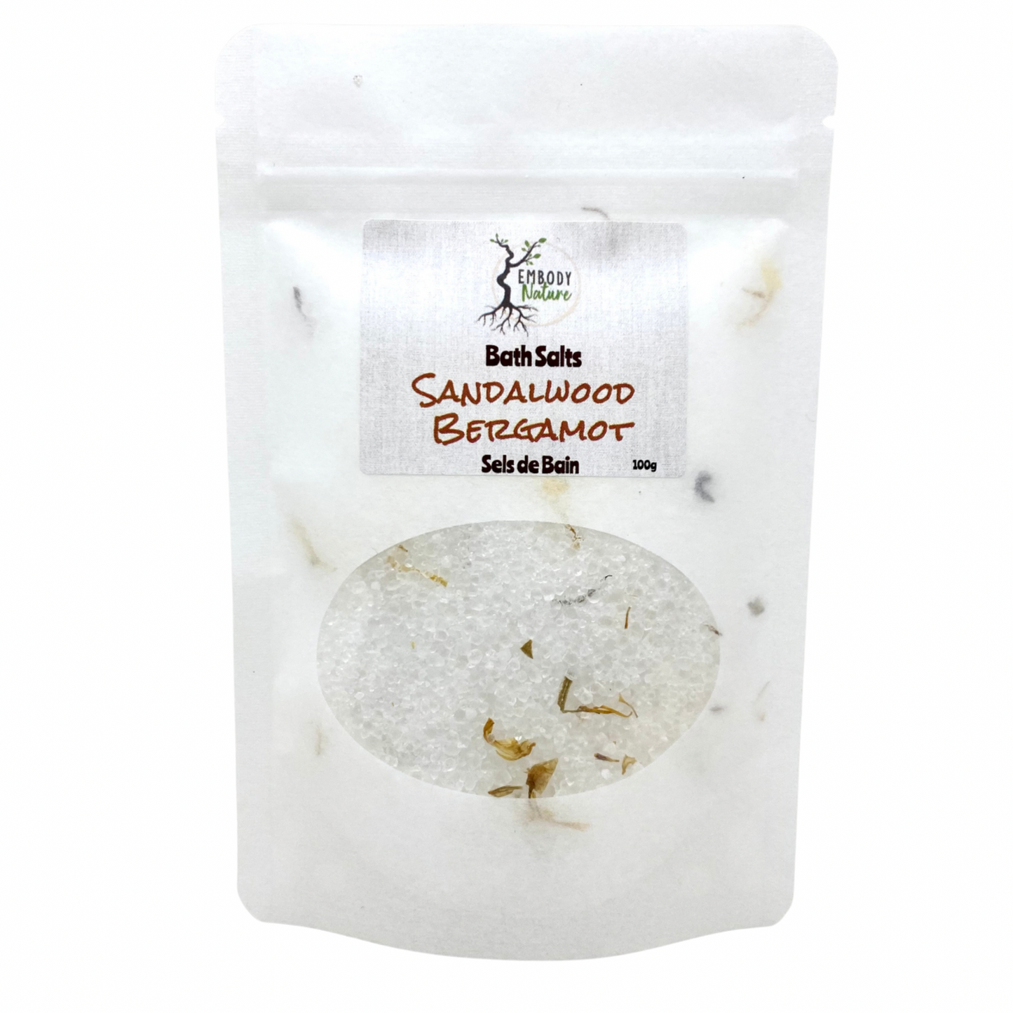 Bath Salts - Sandalwood & Bergamot