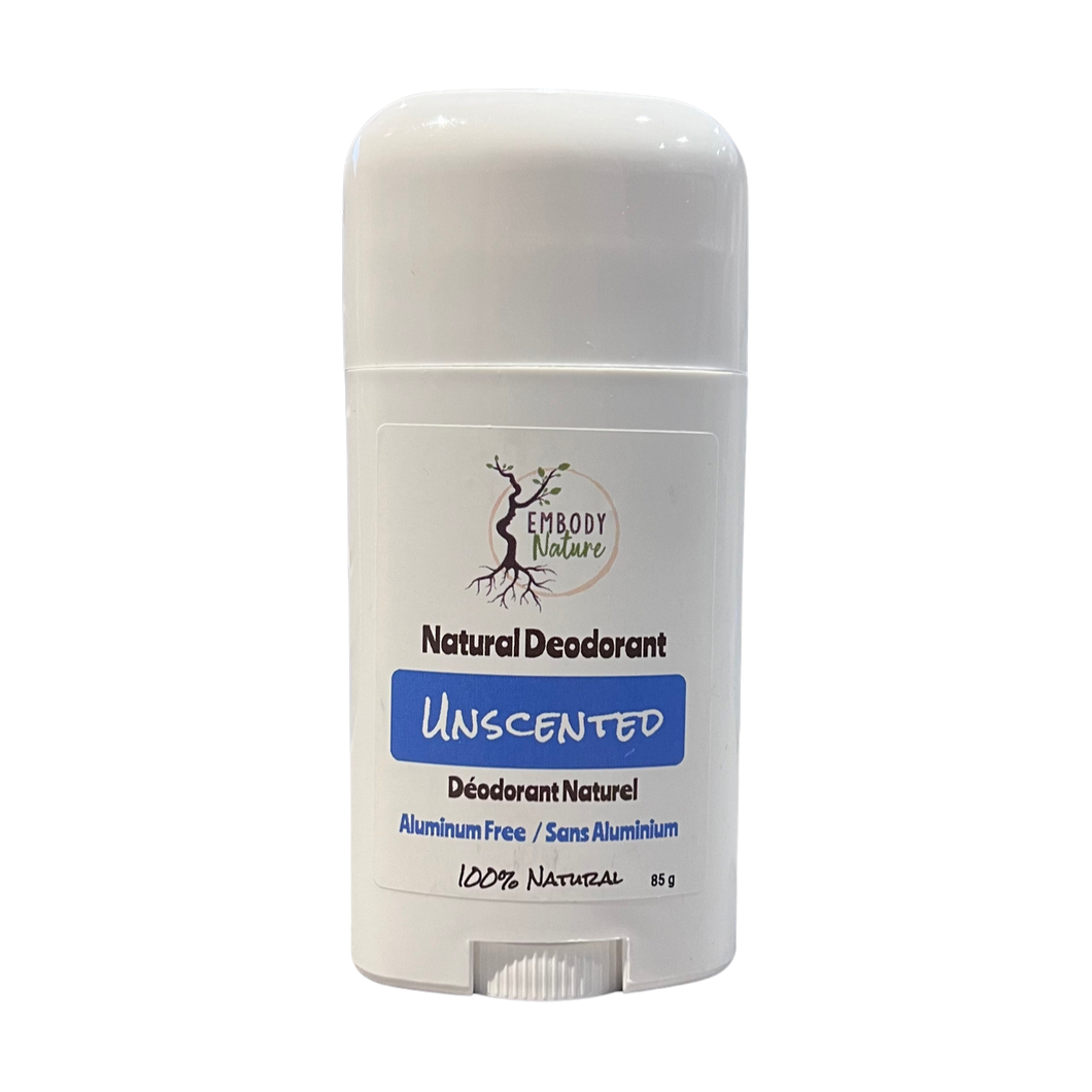 Unscented Natural Deodorant