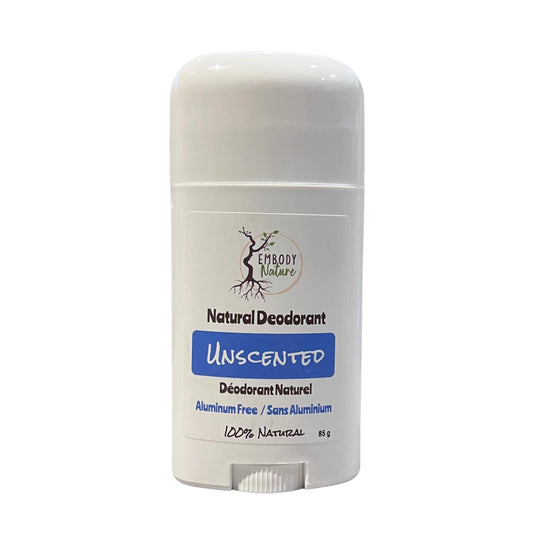 Unscented Natural Deodorant