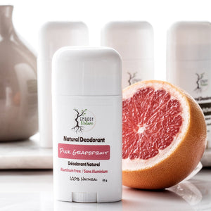 Pink Grapefruit Natural Deodorant