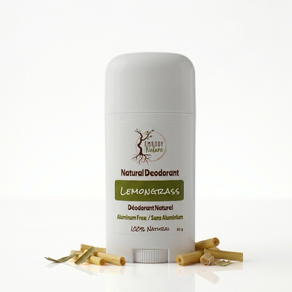 Lemongrass Natural Deodorant by Embody Nature
