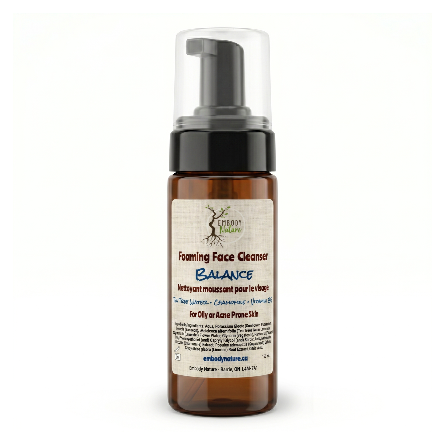 Balance Foaming Face Cleanser by Embody Nature