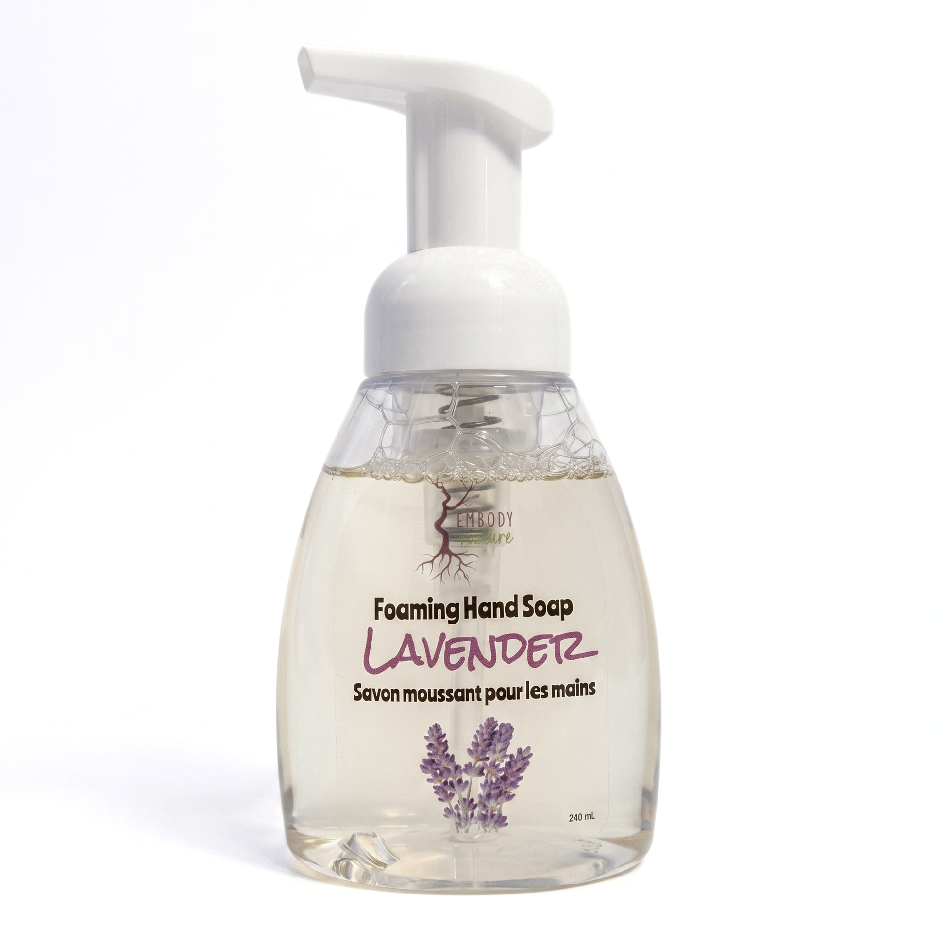 Lavender Foaming Hand Soap by Embody Nature
