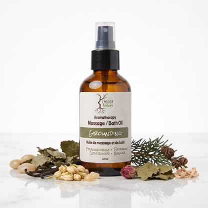 Grounding Massage and Bath Oil by Embody Nature