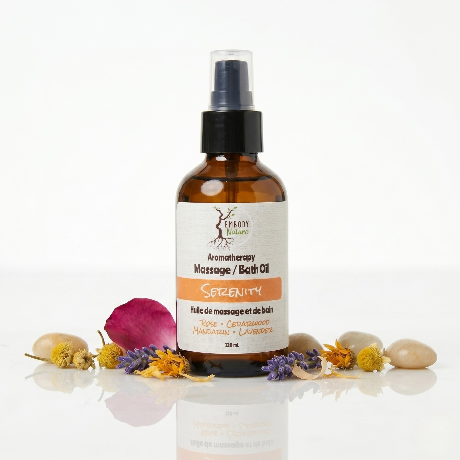 Serenity Massage and Bath Oil by Embody Nature