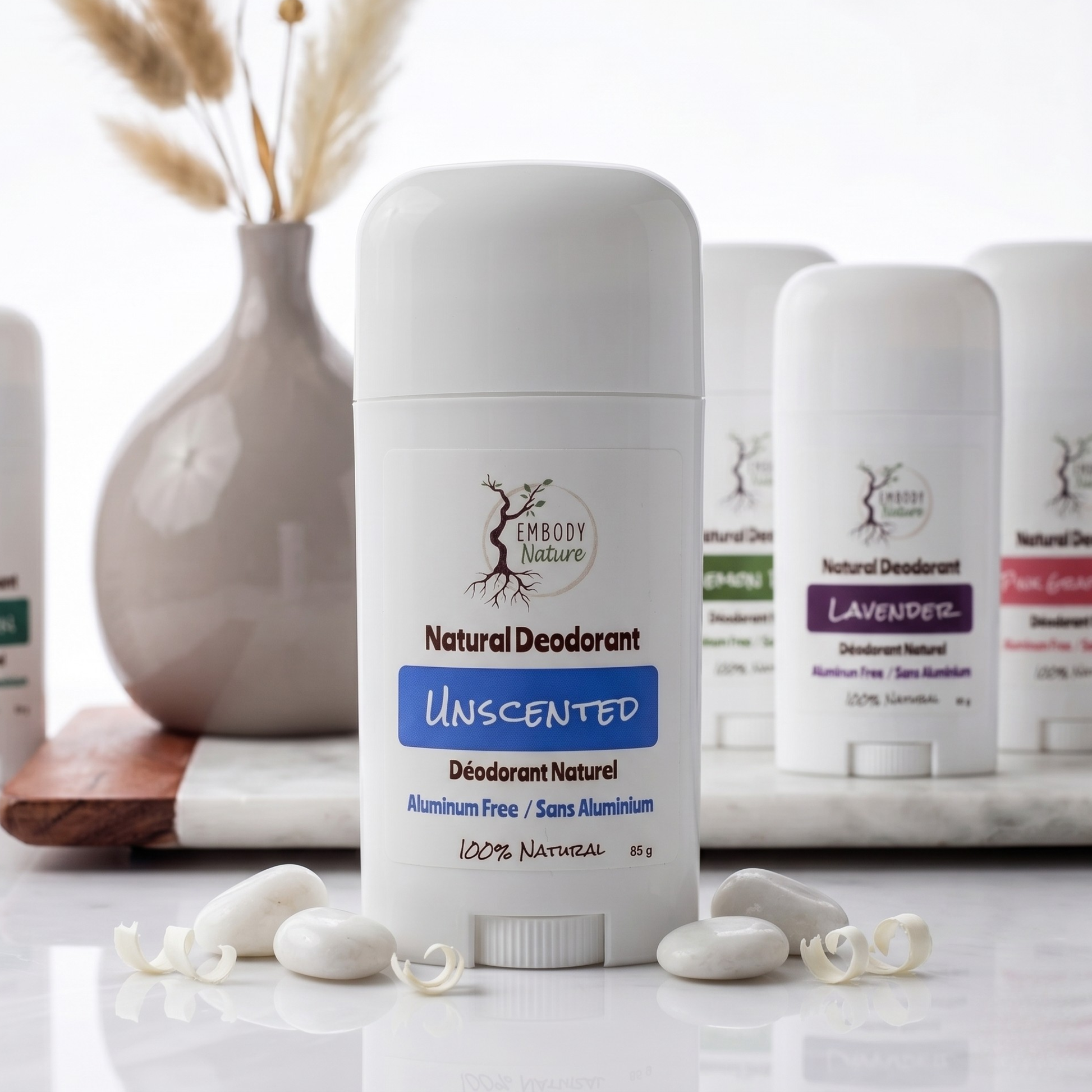 Unscented Natural Deodorant by Embody Nature
