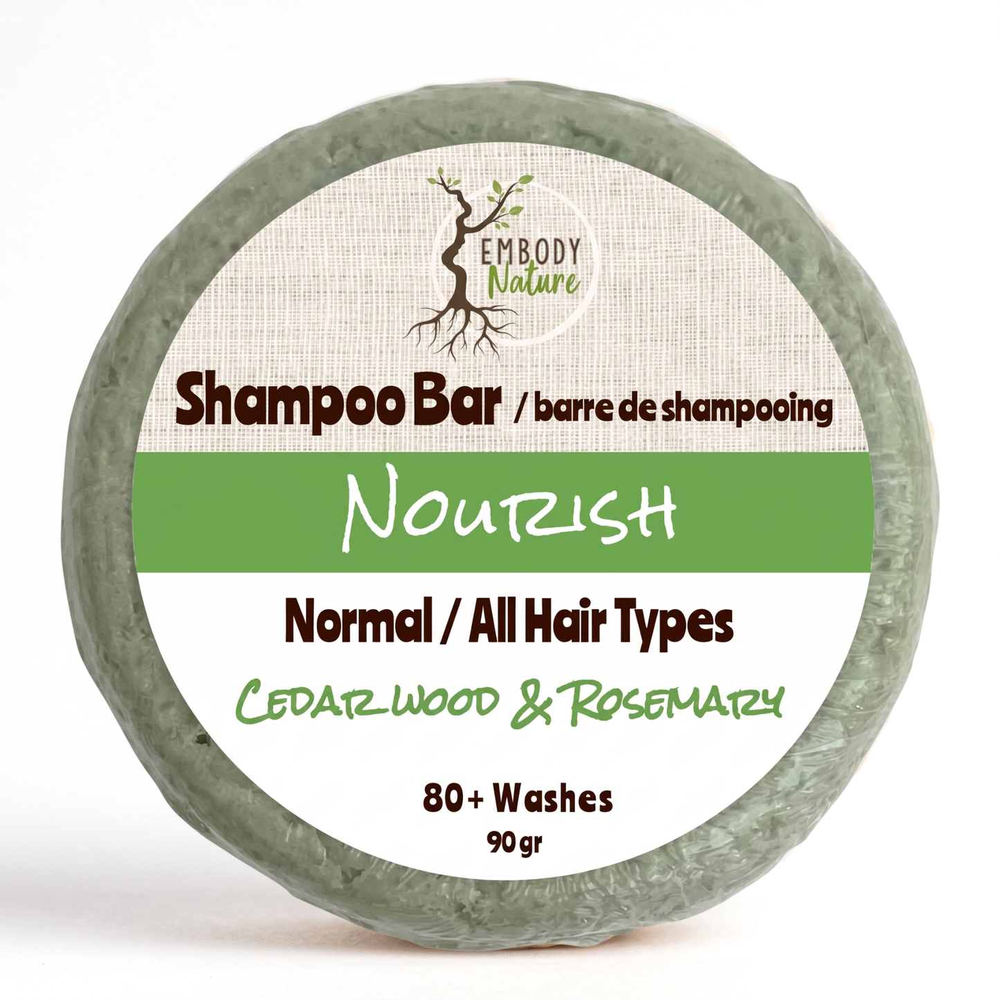 Nourish Shampoo Bar by Embody Nature