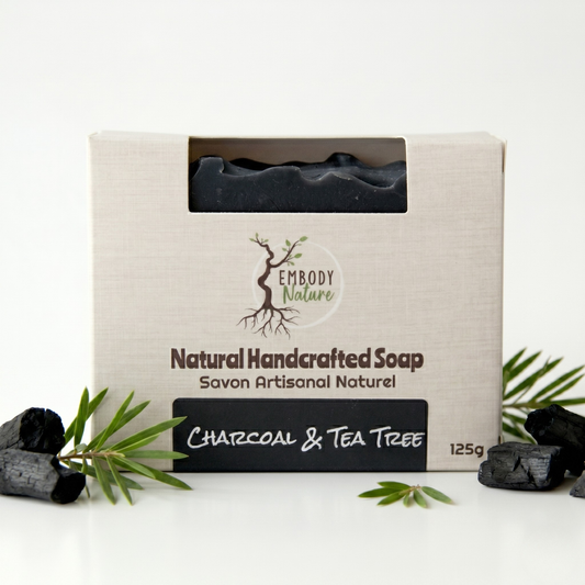 Activated Charcoal & Tea Tree Soap Bar