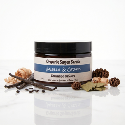 Vanilla Cedar Sugar Scrub by Embody Nature