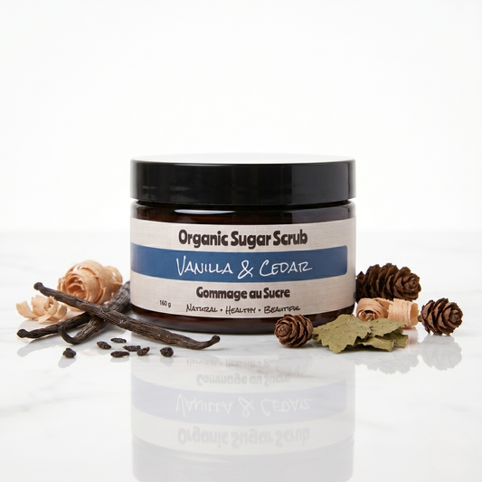 Vanilla Cedar Sugar Scrub by Embody Nature