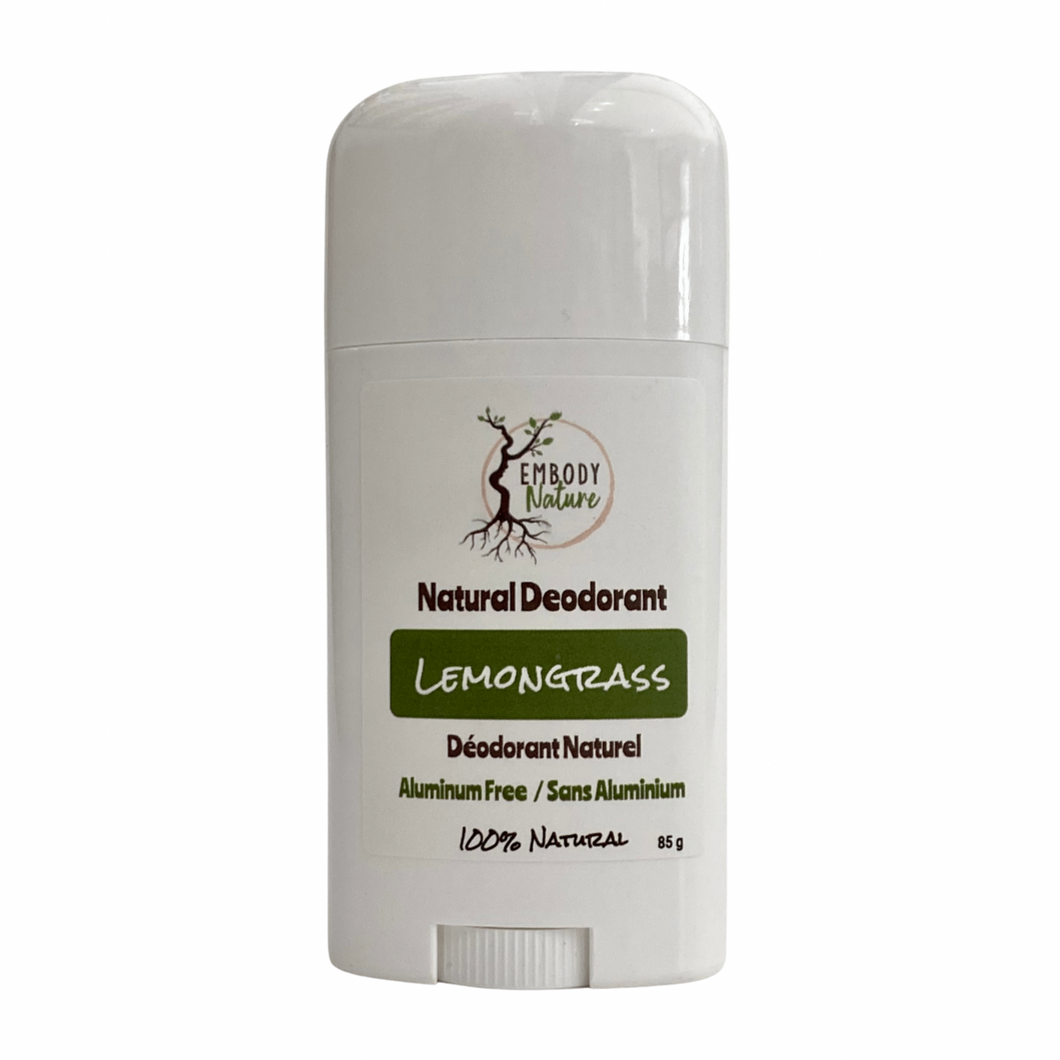 Lemongrass Natural Deodorant