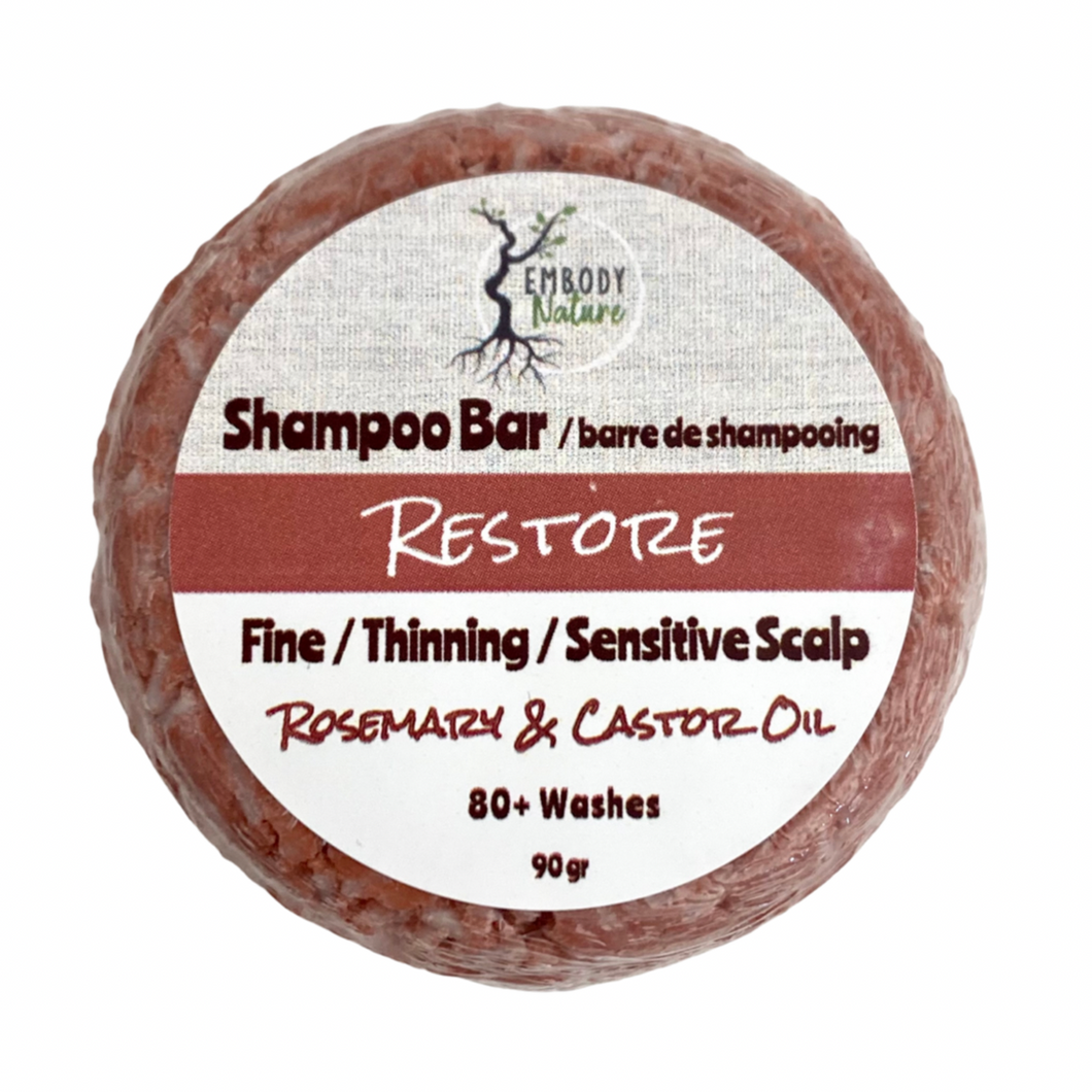 Shampoo Bar - Restore - Fine / Sensitive Scalp